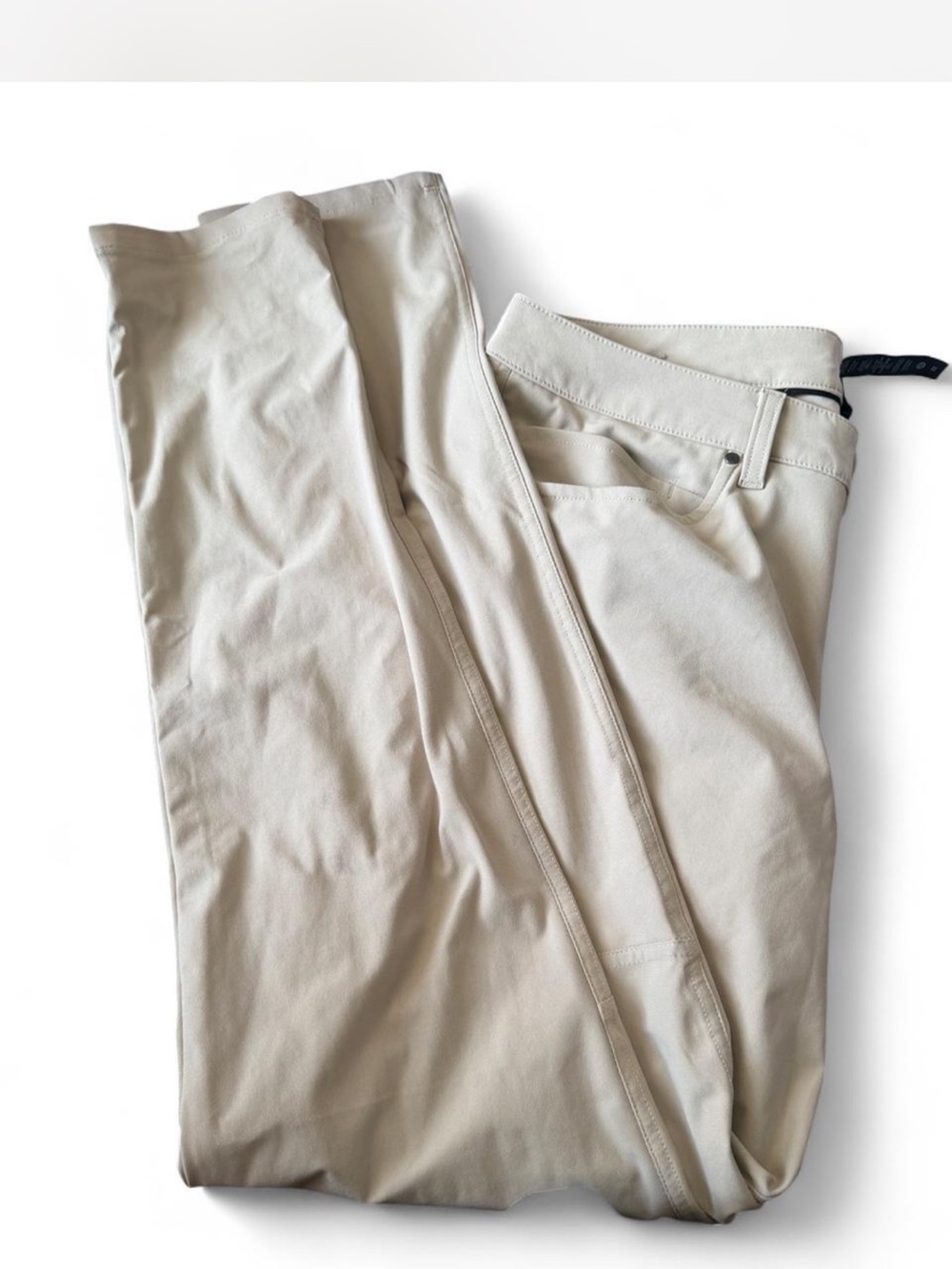 lululemon athletica Men's Light Cream Chino Pants